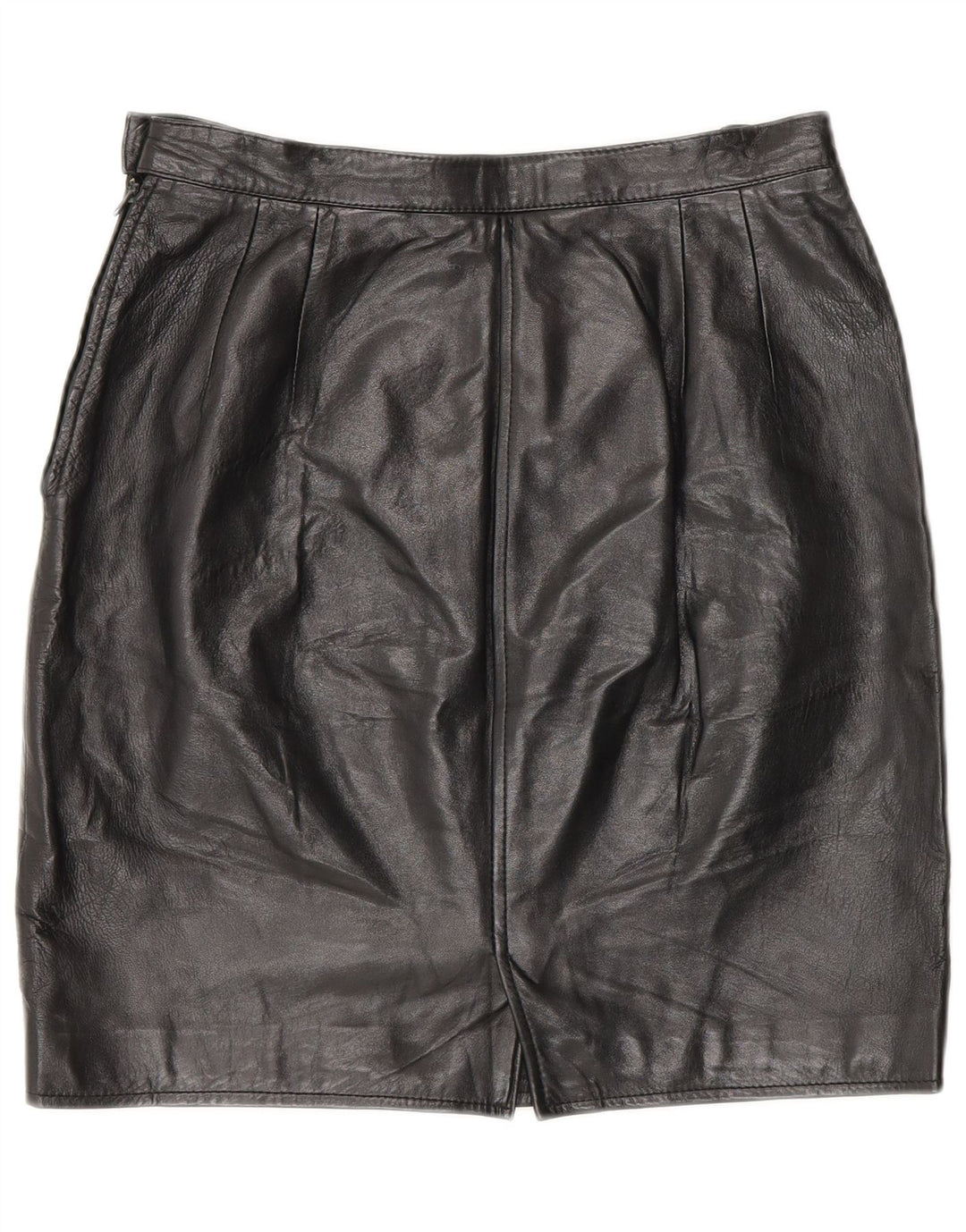 i Blues Jupe en cuir pour femme IT 42 Medium W28 Noir