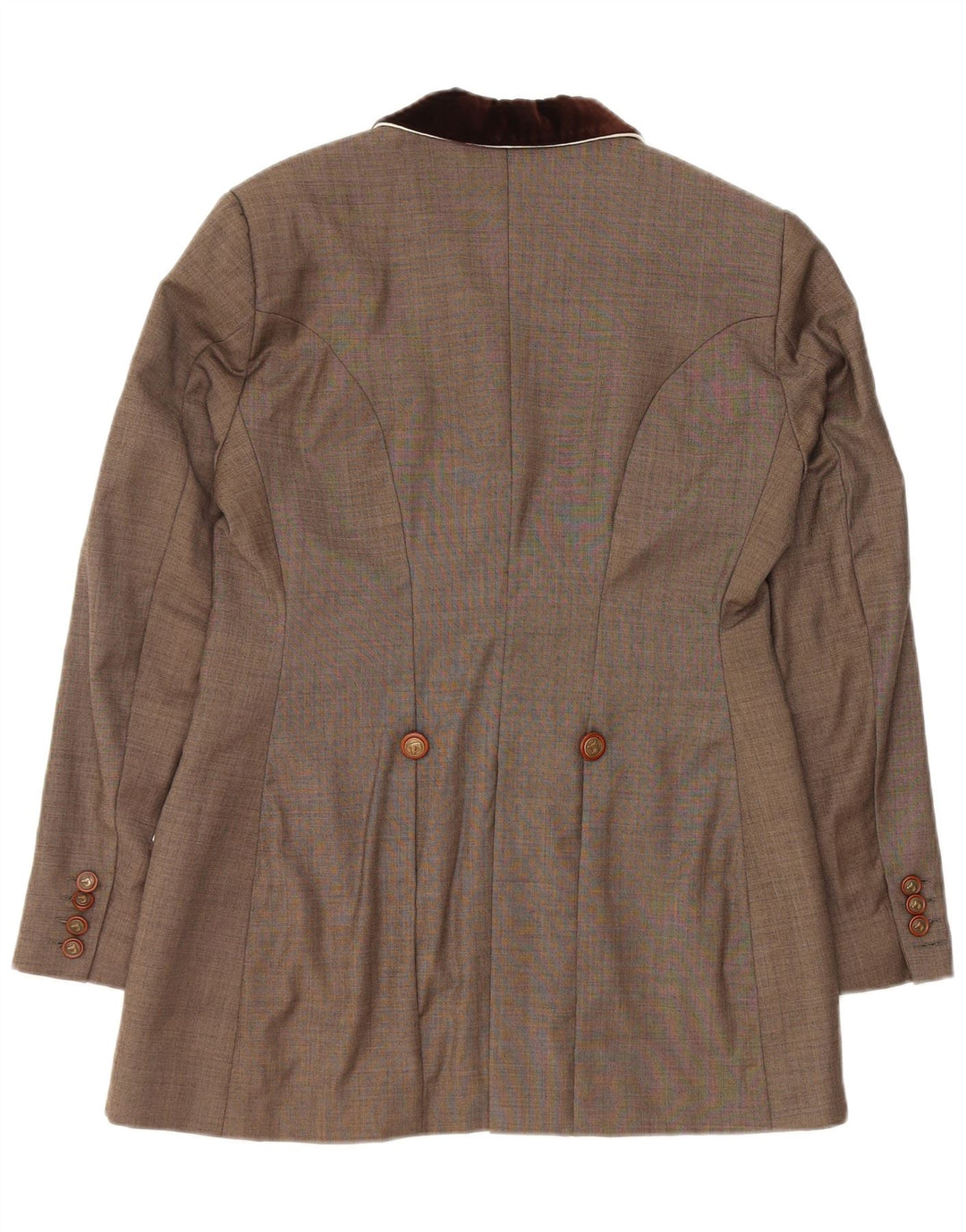 ALESSANDRO ALBANESE Veste blazer d'équitation pour femme IT 44 Marron moyen