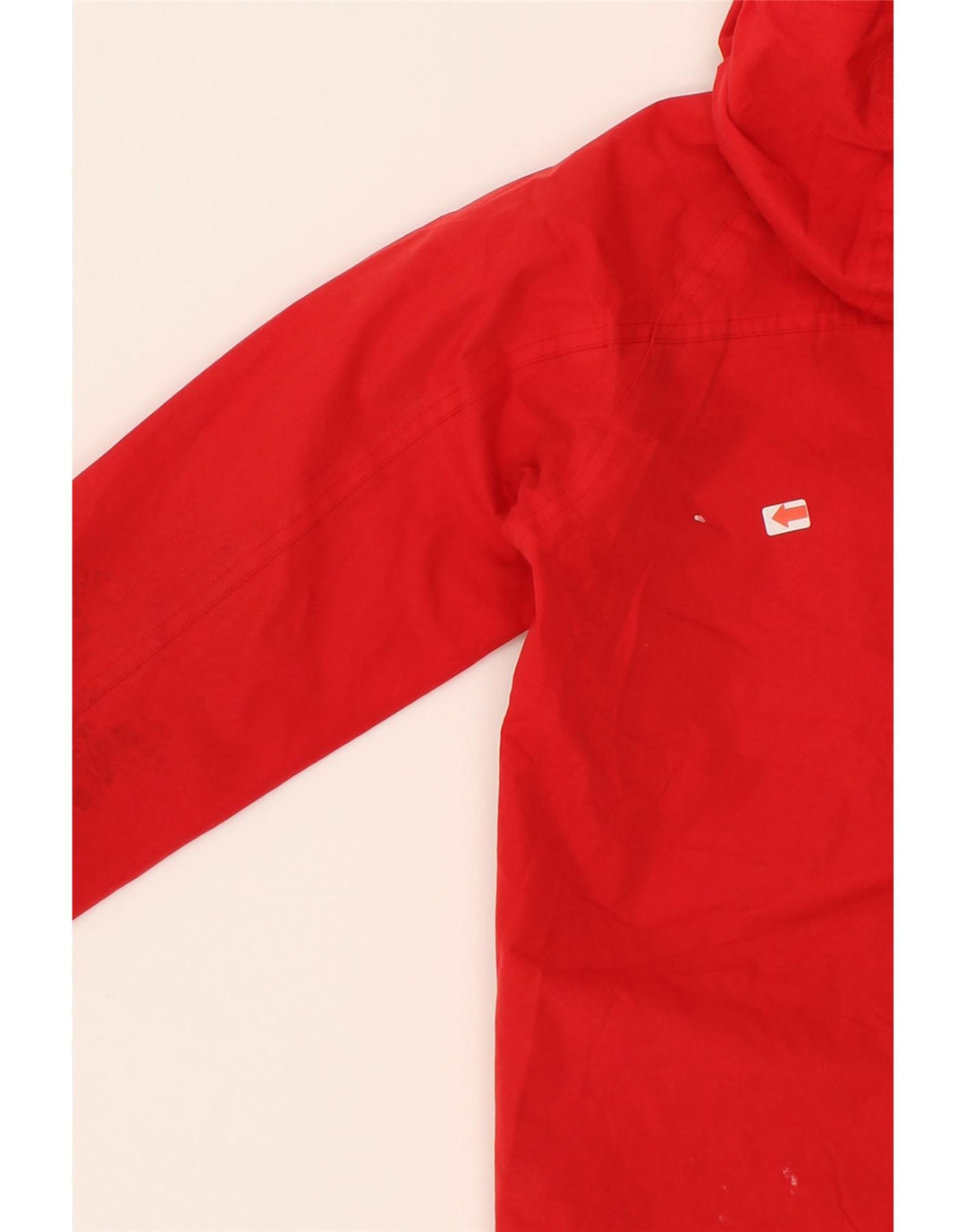 MOUNTAIN WAREHOUSE Boys Hooded Windbreaker Jacket 9-10 Years Red Polyester Vintage Mountain Warehouse and Second-Hand Mountain Warehouse from Messina Hembry 