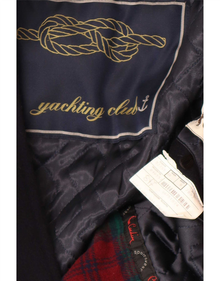 Yachting Club Pardessus Homme IT 50 Large Laine Bleu Marine