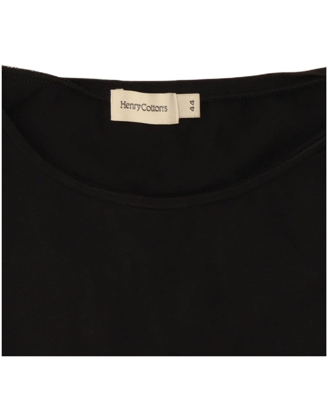 Henry Cottons Débardeur Femme IT 44 Moyen Noir