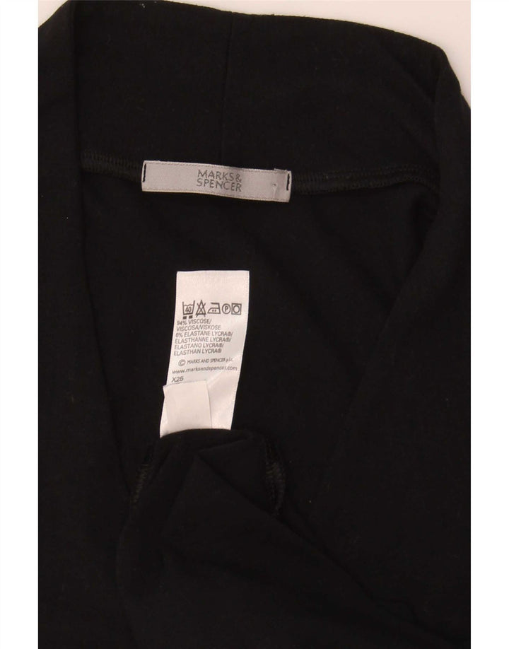Marks & Spencer Débardeur pour femme UK 16 Large Noir Viscose