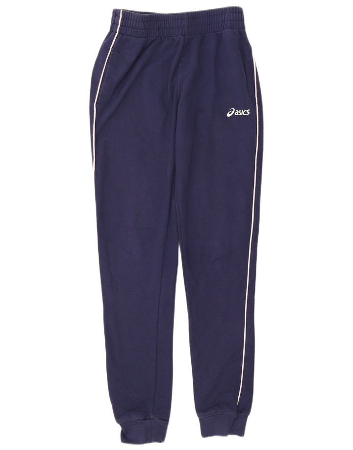 Asics Pantalon De Survêtement Joggers Homme Bleu Marine Moyen Coton