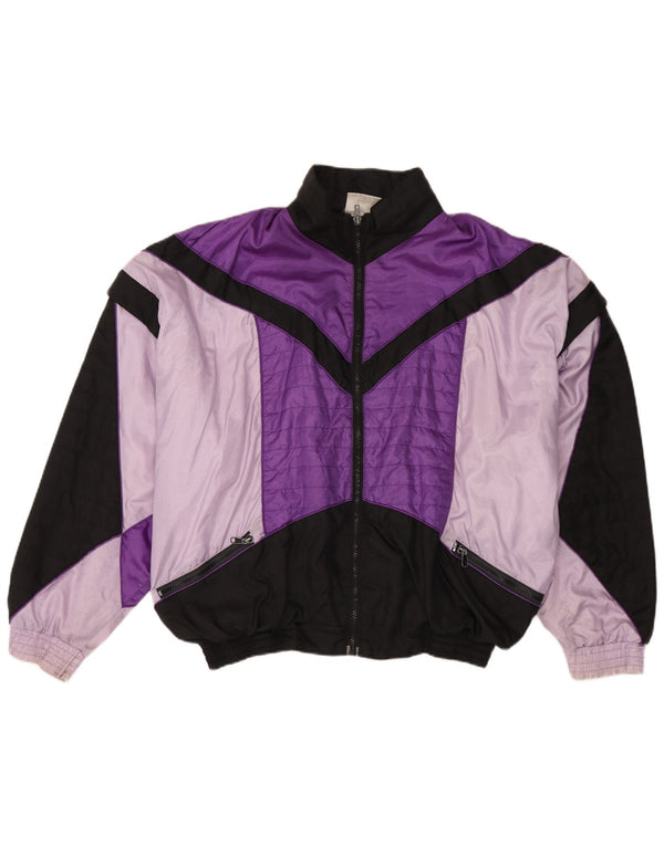 Genesis Veste de survêtement pour homme XL Violet Colourblock