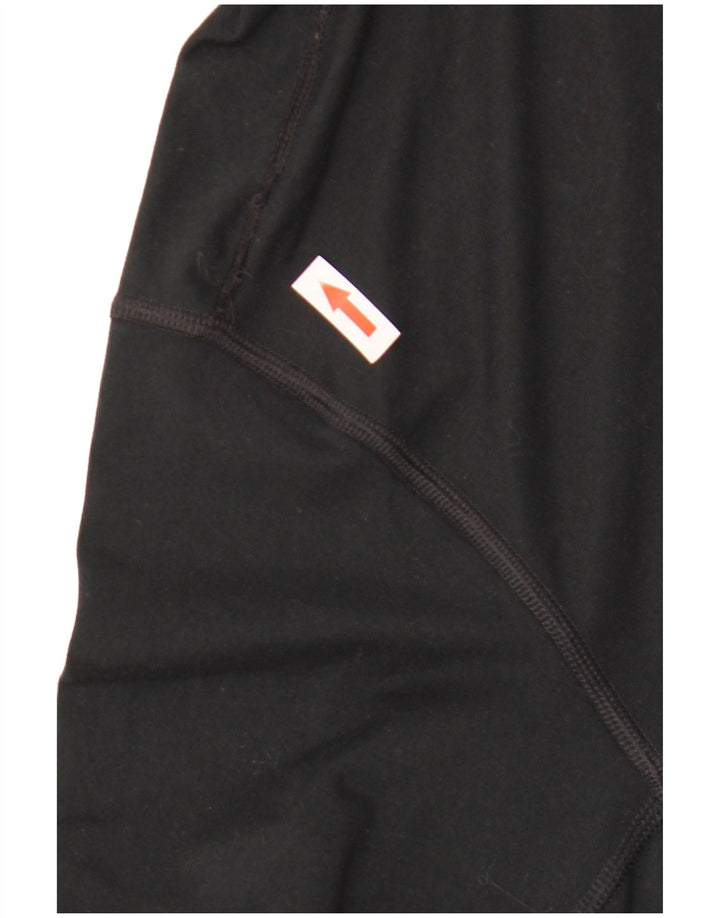 Nike Hommes Dri Fit Zip Neck Pull Survêtement Haut Noir Moyen Polyester