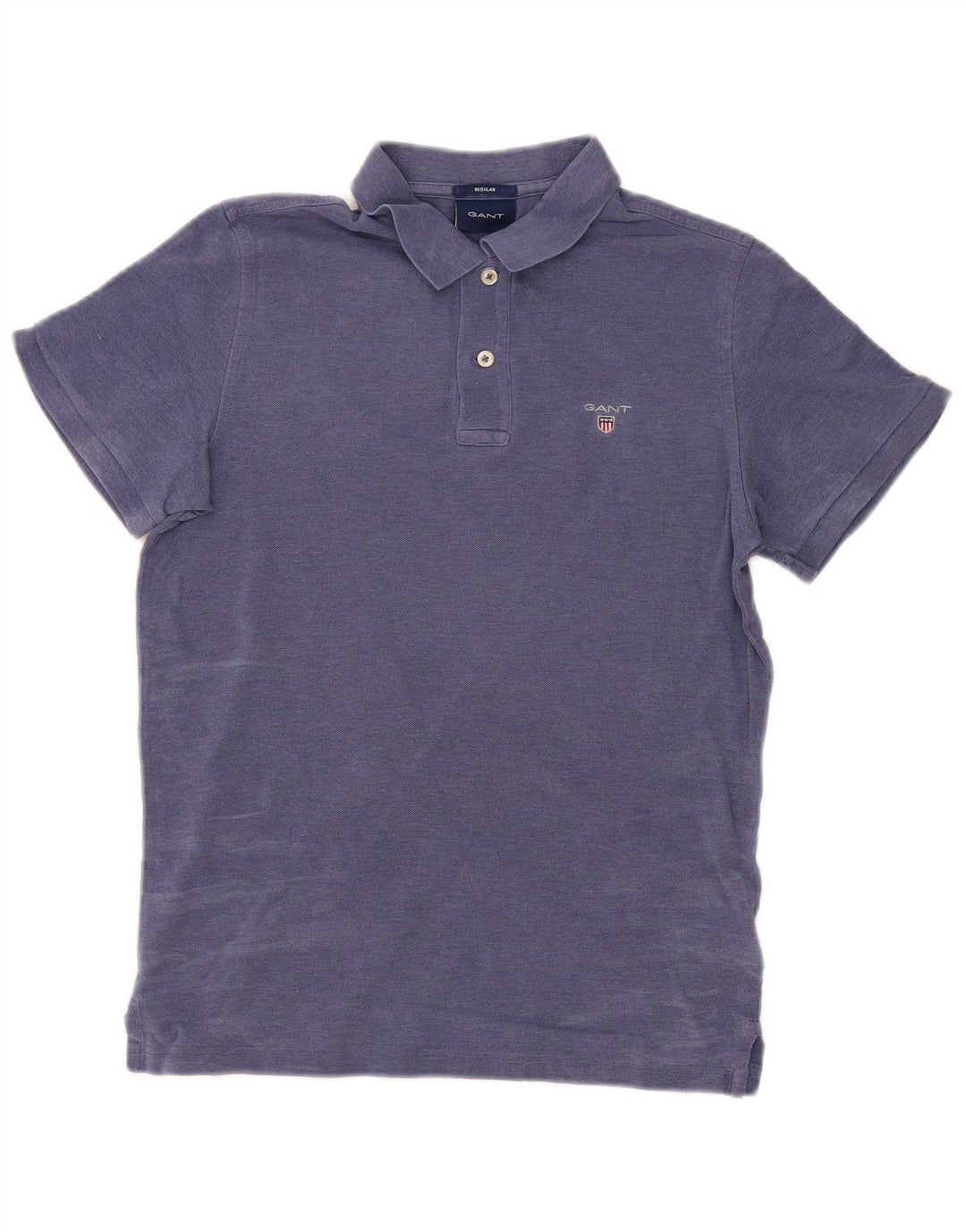 Gant Polo Regular Fit Homme Bleu Moyen