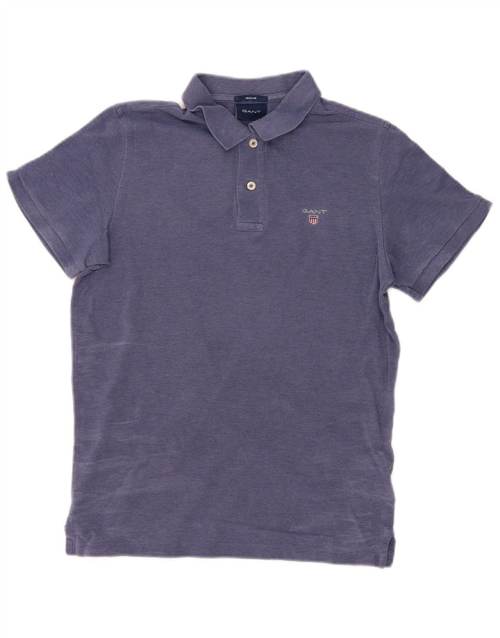 Gant Polo Regular Fit Homme Bleu Moyen