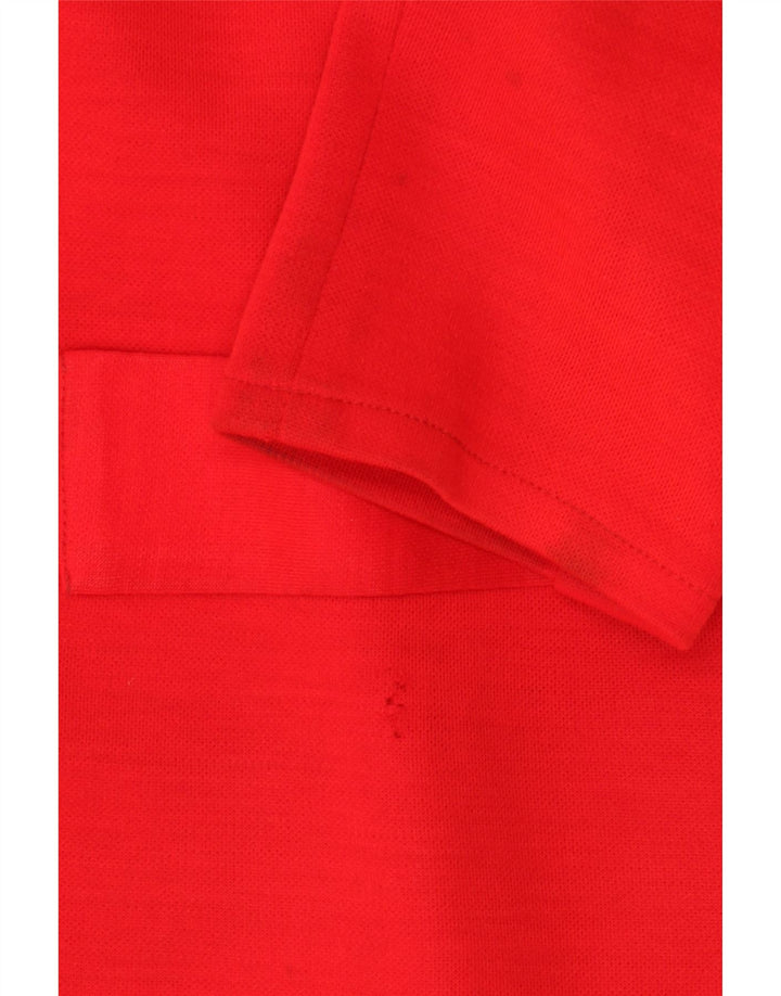 vintage Femme 5 Bouton Blazer Veste UK 12 Rouge Moyen