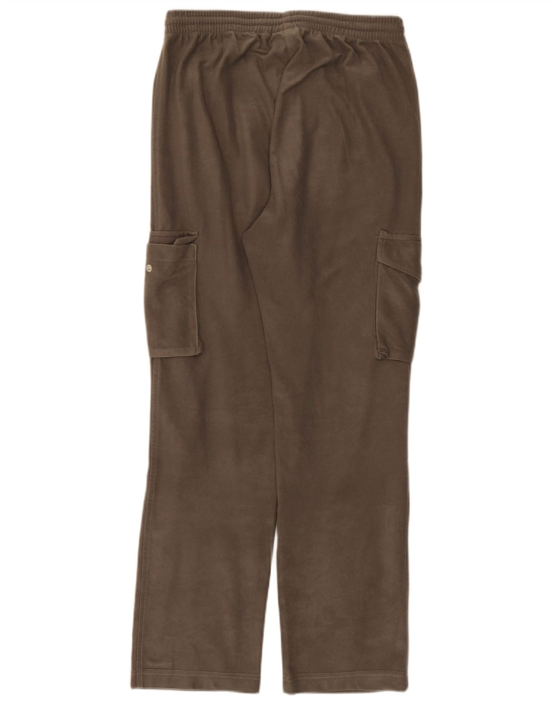 Diadora Pantalon De Survêtement Cargo Velour Homme Gris Moyen Polyester