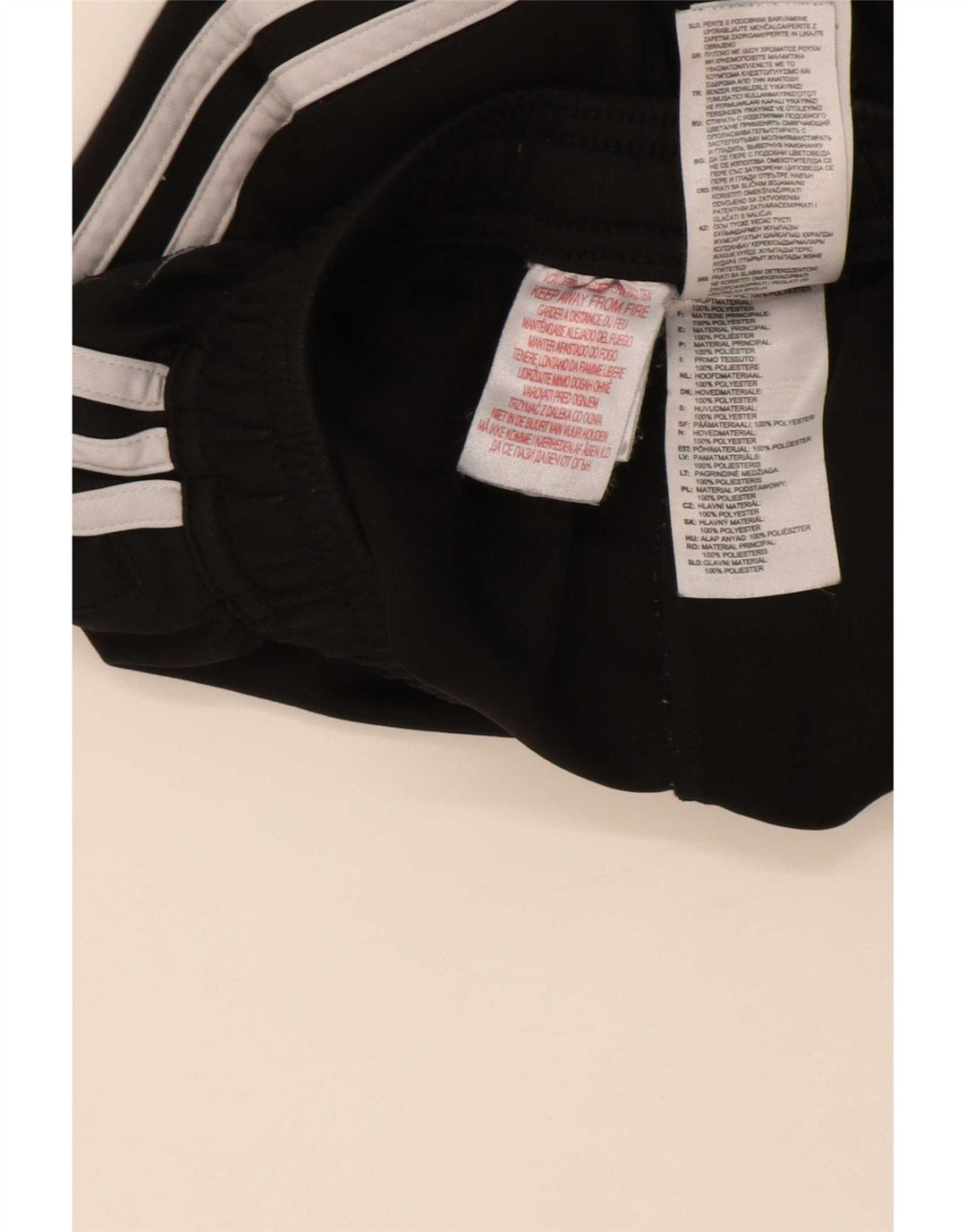 Adidas Pantalon de survêtement garçon 11-12 ans Noir Polyester
