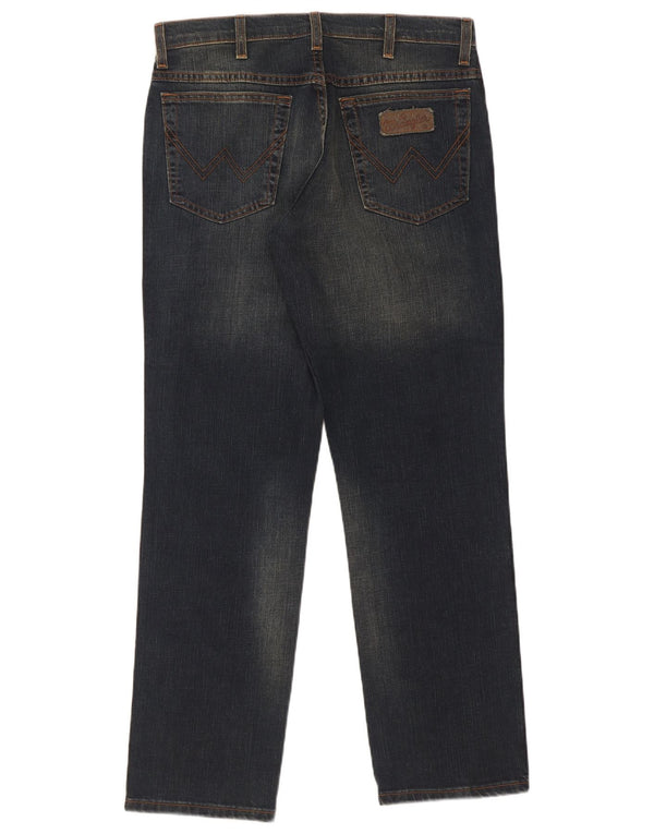 Wrangler Jean Droit Texas Stretch Homme W32 L30 Bleu Marine