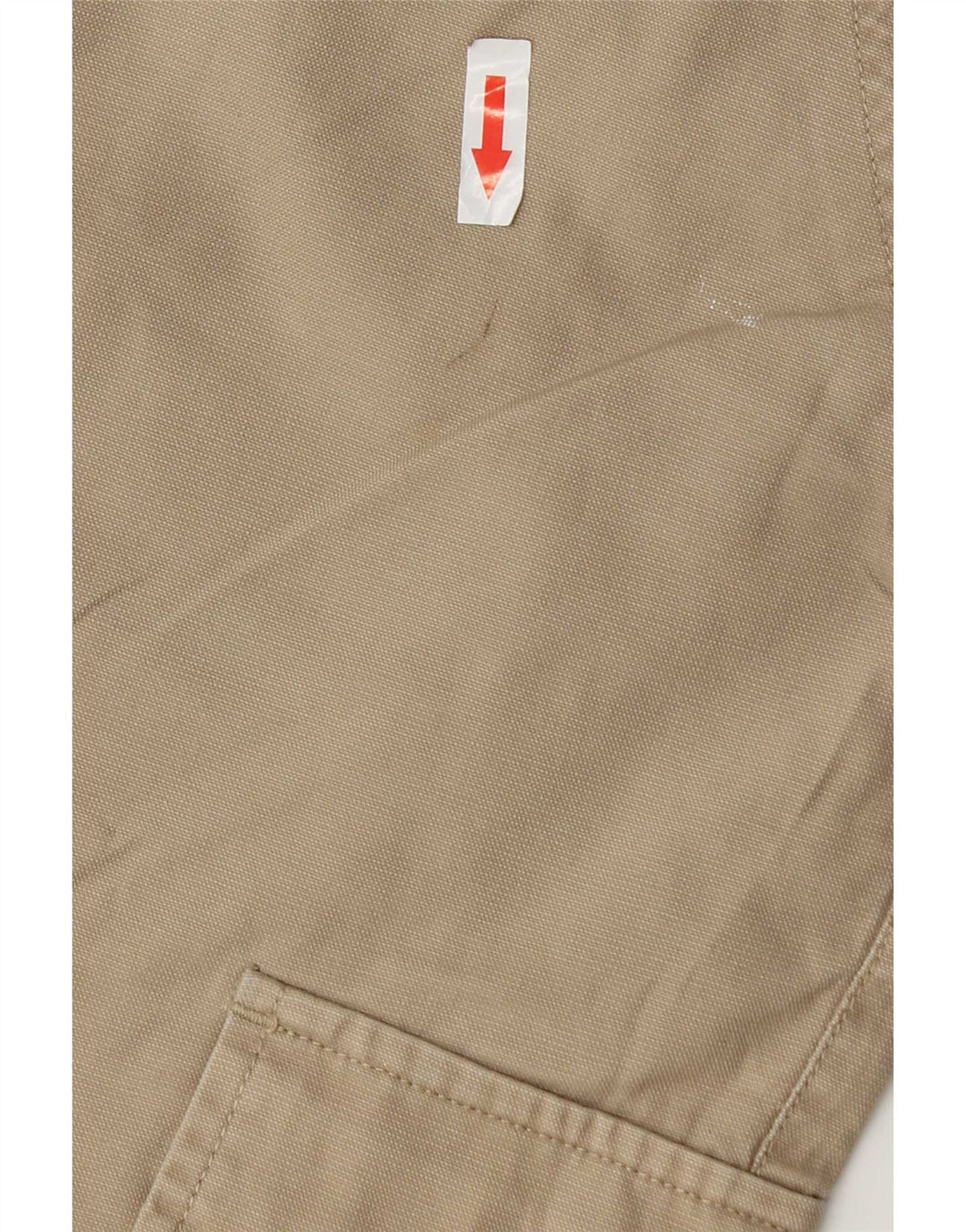 Zara Short Cargo Homme EU 42 Large W32 Coton Beige