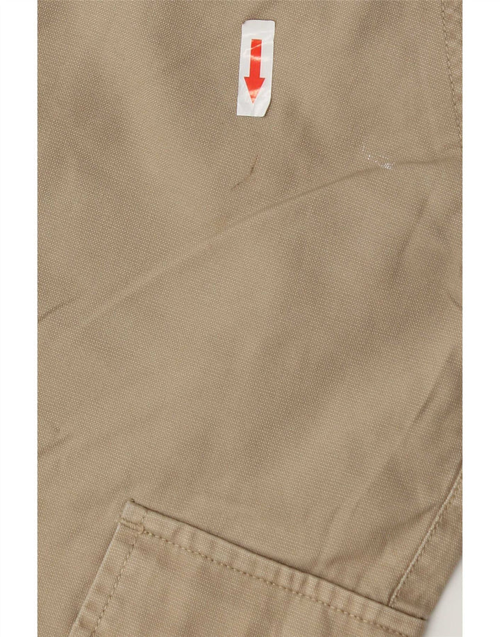 Zara Short Cargo Homme EU 42 Large W32 Coton Beige