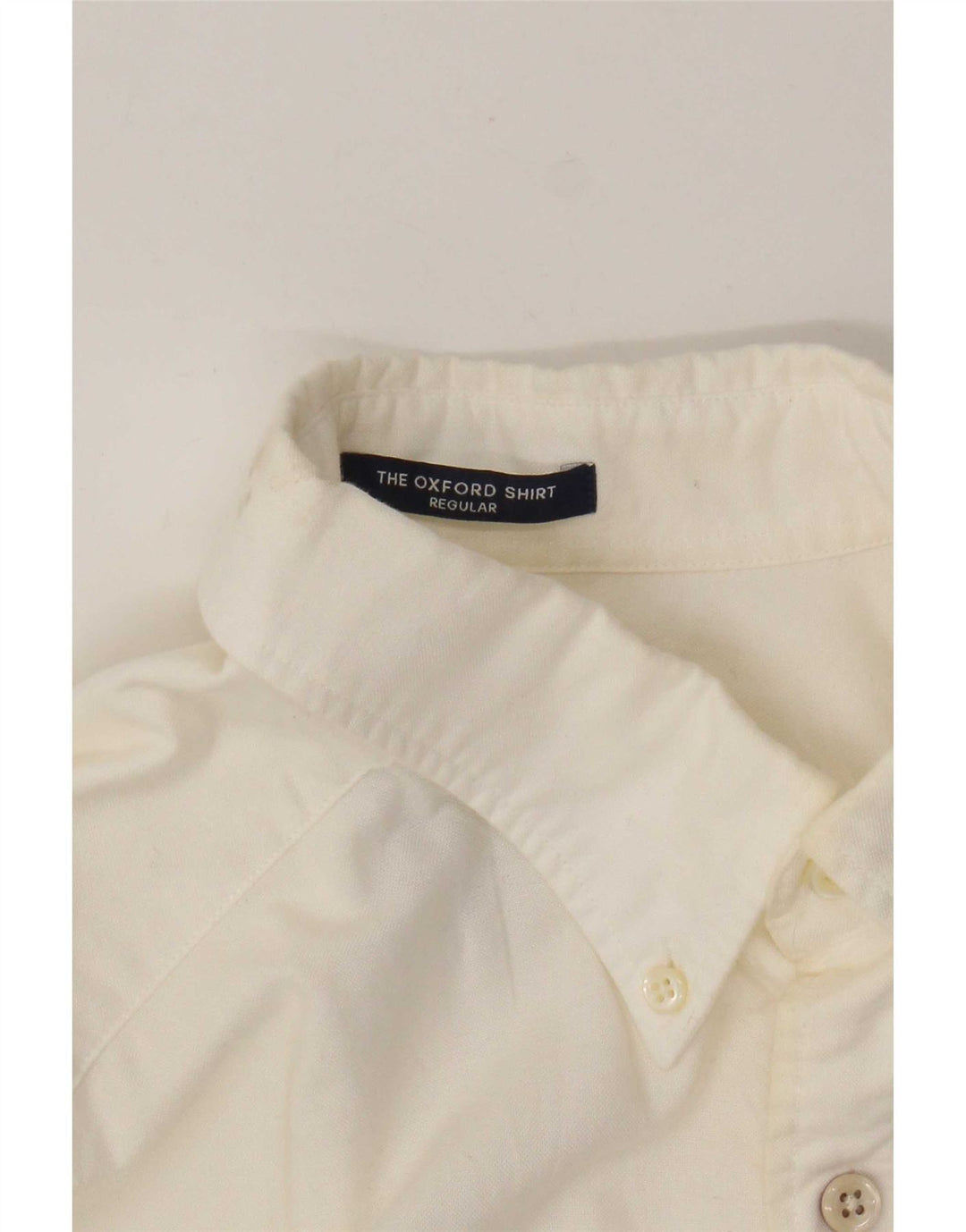 Gant Chemise à manches courtes pour homme, coupe régulière, taille 39/40 15 3/4, blanc moyen