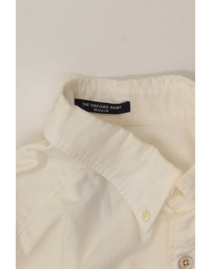 Gant Chemise à manches courtes pour homme, coupe régulière, taille 39/40 15 3/4, blanc moyen