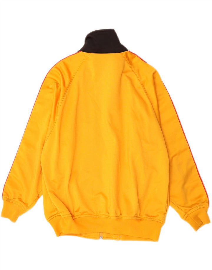 Kappa Veste de survêtement pour garçon 9-10 ans Jaune moyen Colourblock