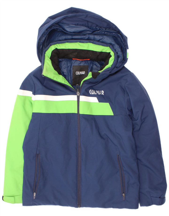 Colmar Veste matelassée à capuche garçon 9-10 ans Bleu marine Colourblock Polyester