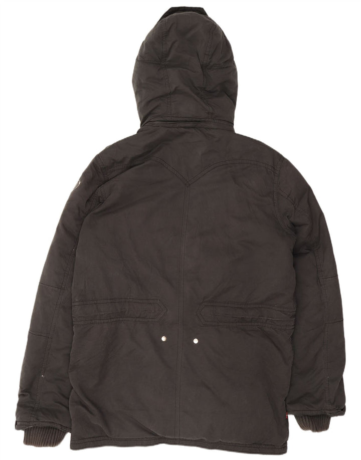 Levi's Veste matelassée à capuche homme UK 42 XL Noir Polyester