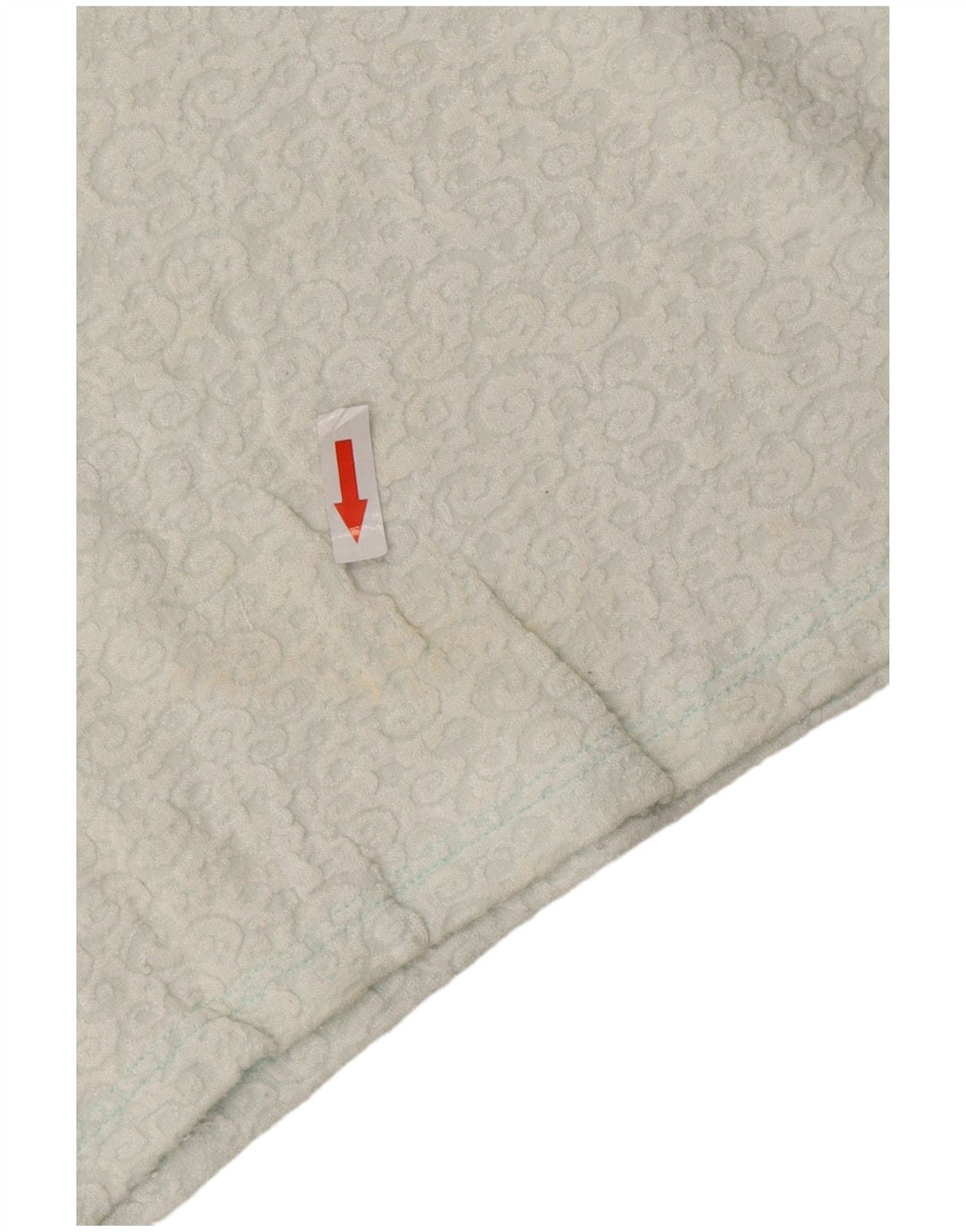 BENETTON Chemisier court pour femme UK 44 Blanc moyen