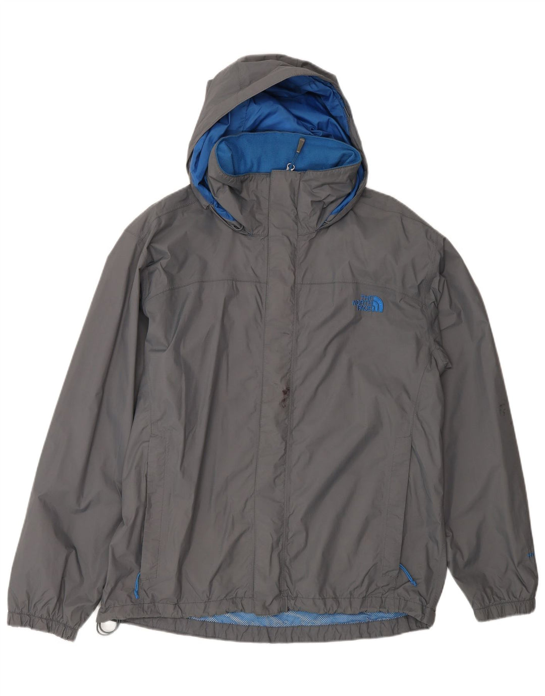 THE NORTH FACE Veste de pluie à capuche pour homme UK 38 Nylon gris moyen
