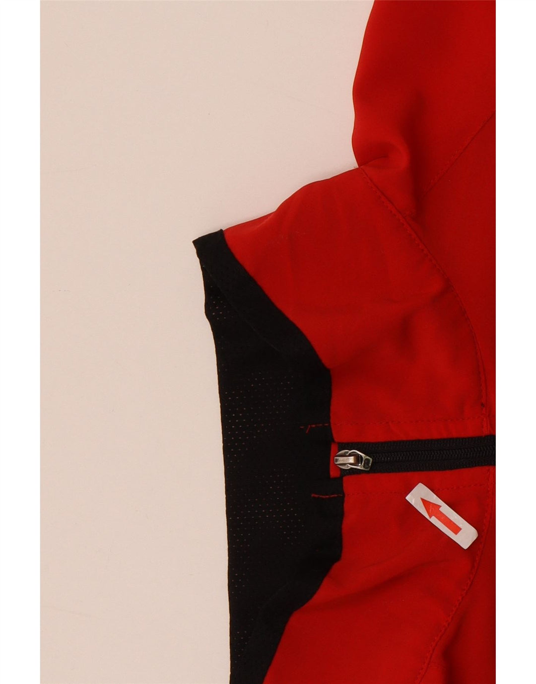 The North Face Veste de survêtement pour femme UK 14 Medium Red Colourblock