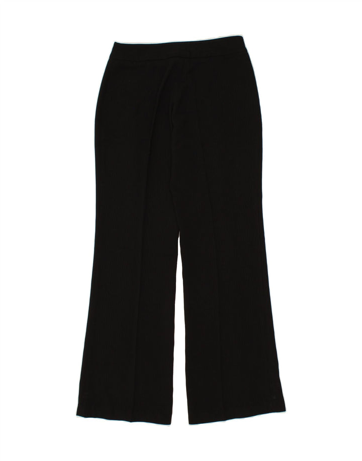 VINTAGE Womens Bootcut Casual Trousers IT 42 Medium W30 L32  Black Vintage Vintage and Second-Hand Vintage from Messina Hembry 