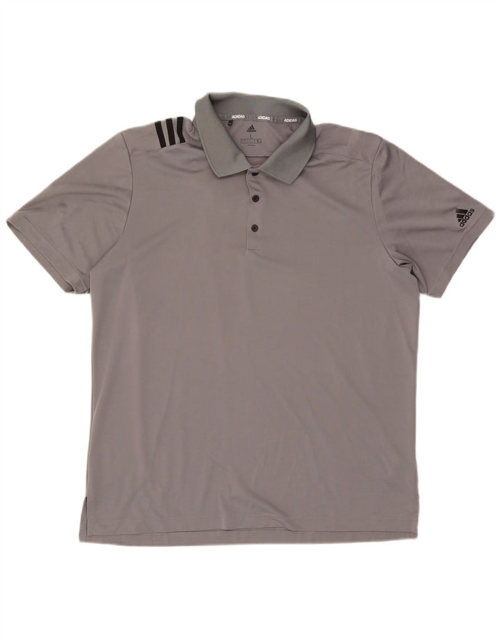 Adidas Polo Homme Grand Gris Polyester