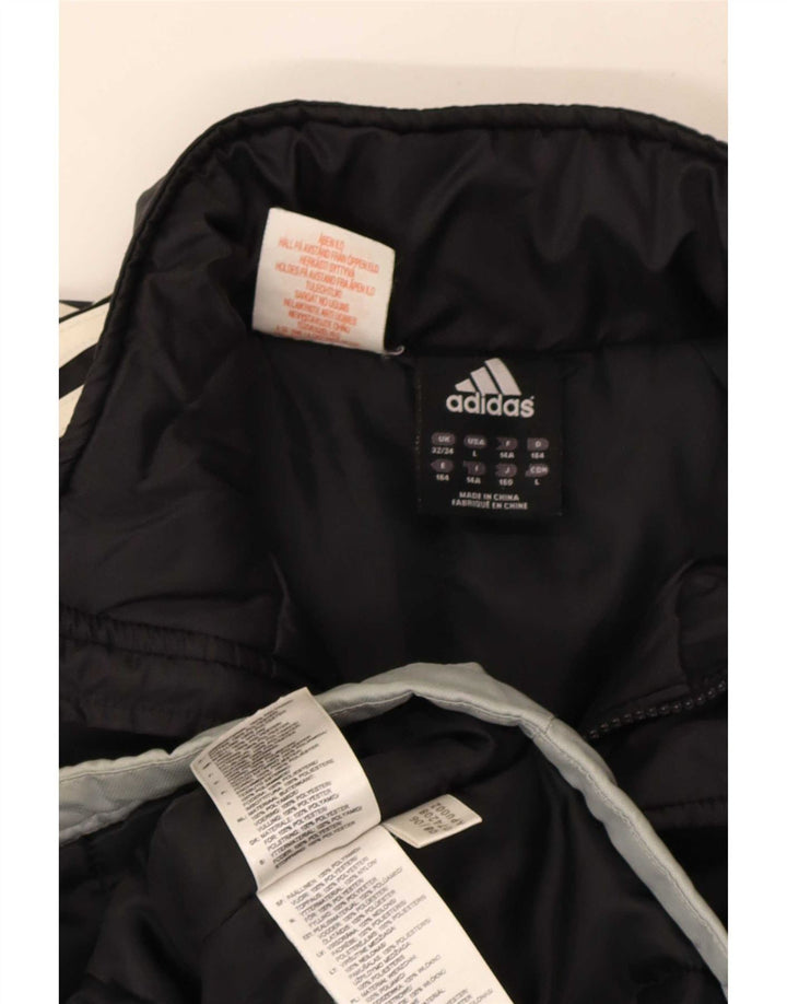 Adidas Veste coupe-vent garçon 13-14 ans Noir Colourblock Polyester