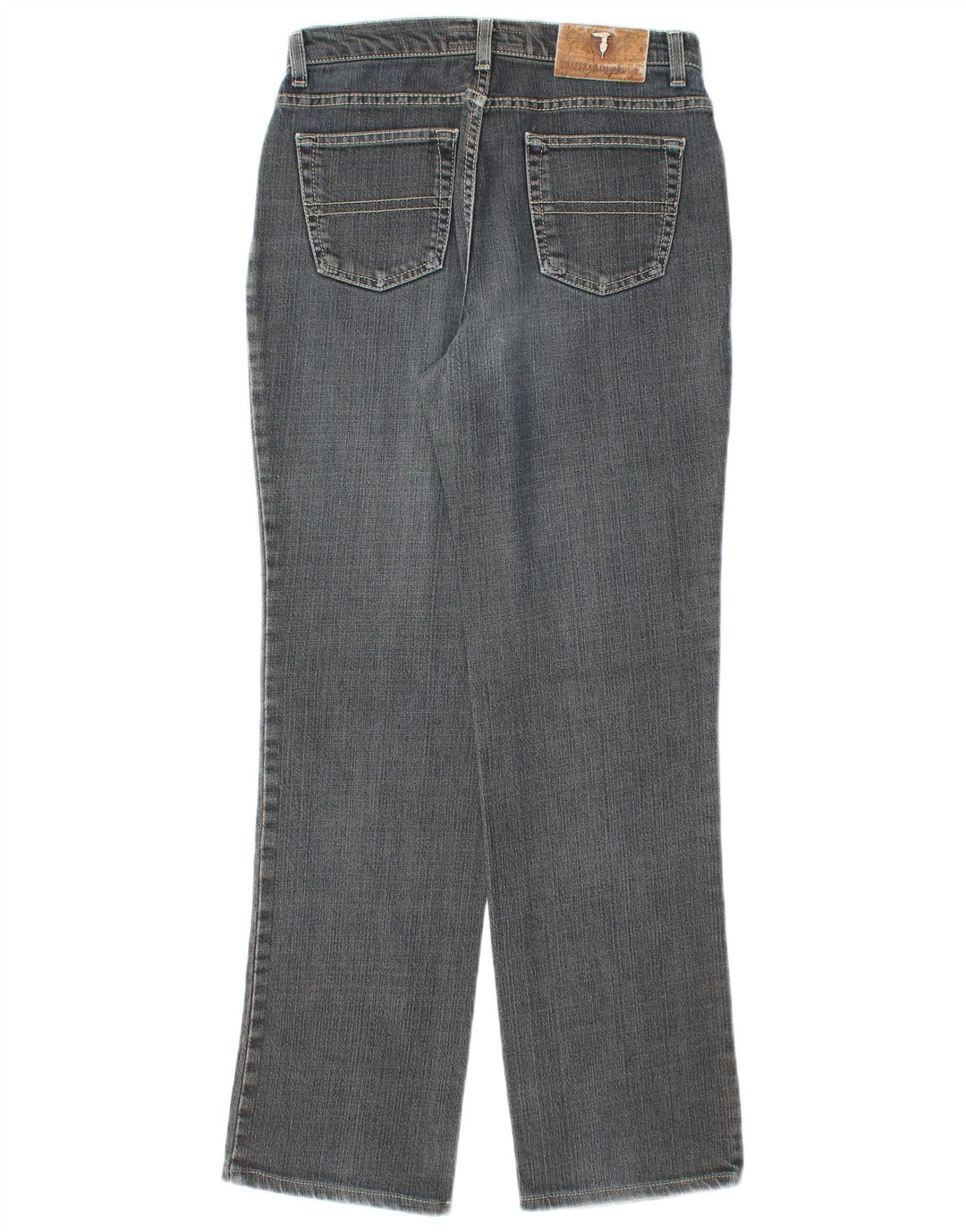 Trussardi Femme Jean Droit W27 L30 Bleu Coton