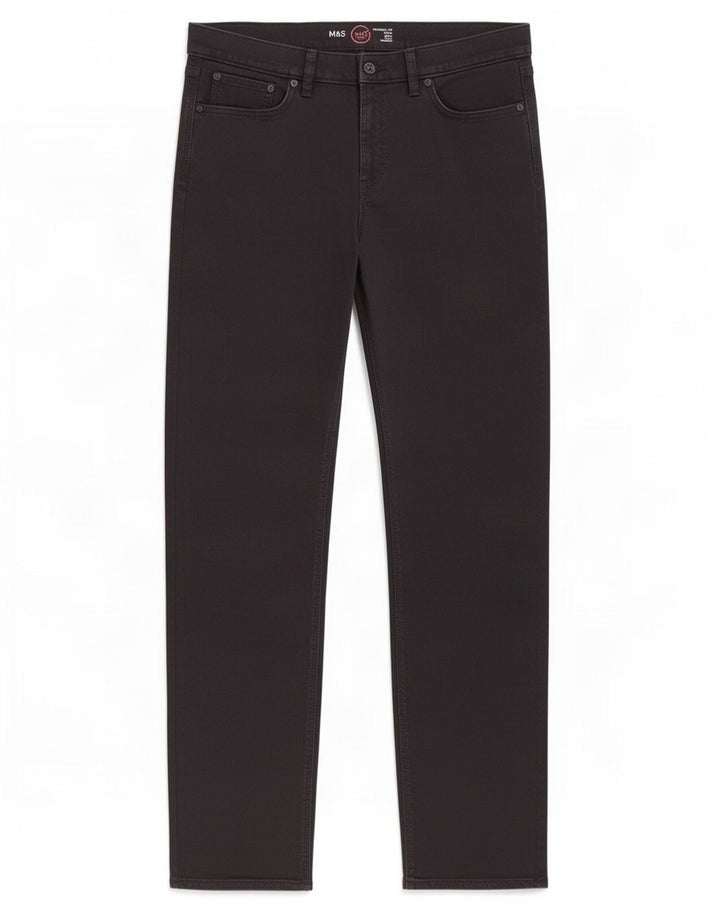 Marks & Spencer Jean droit homme W36 L33 coton noir