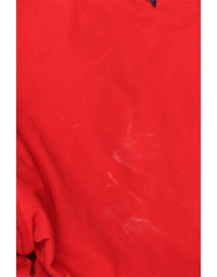 Kartel Veste Bomber Homme UK 38 Rouge Moyen Polyester