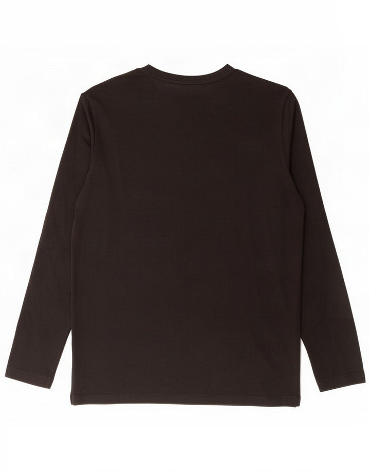 Jack & Jones Haut graphique à manches longues pour homme Large Noir