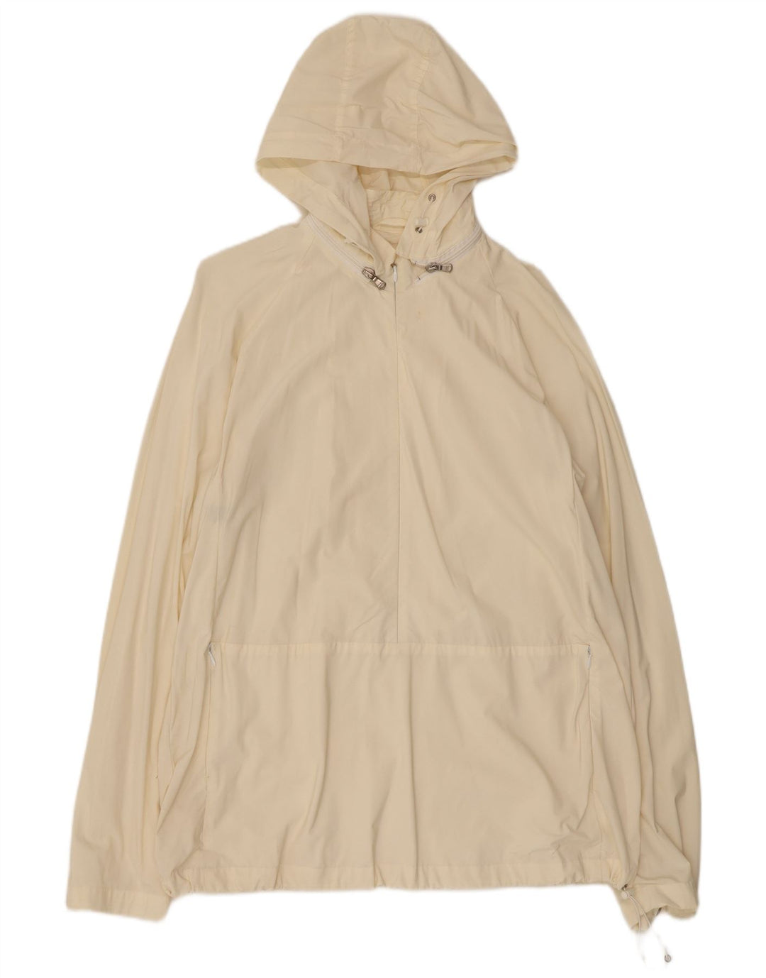 Allegri Veste bomber à capuche pour femme UK 14 Large Blanc cassé