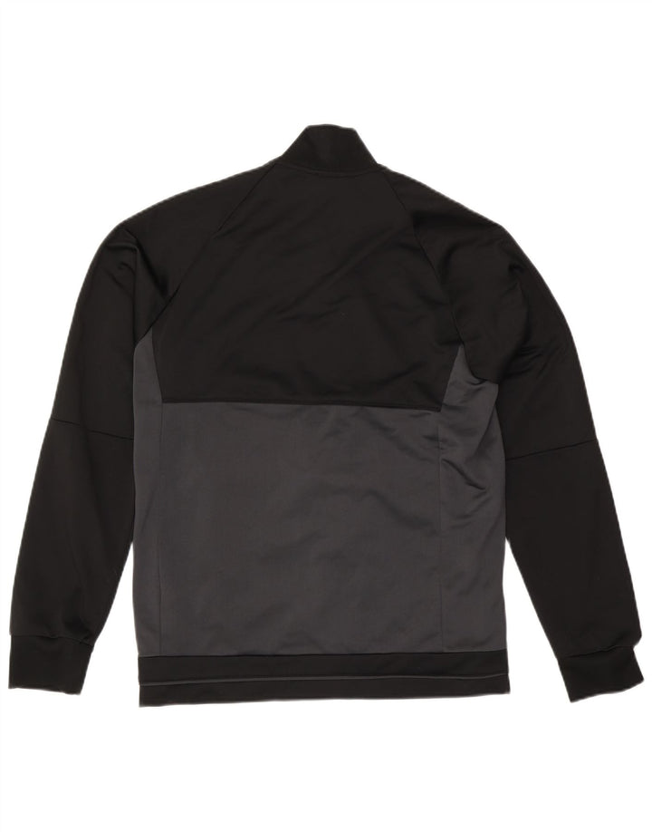 Adidas Veste de survêtement pour homme Noir moyen Polyester colour block