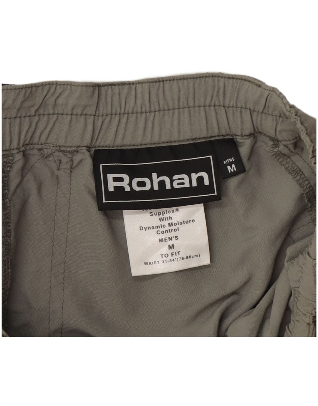 Rohan Pantalon cargo droit imperméable pour homme Medium W32 L29 Kaki