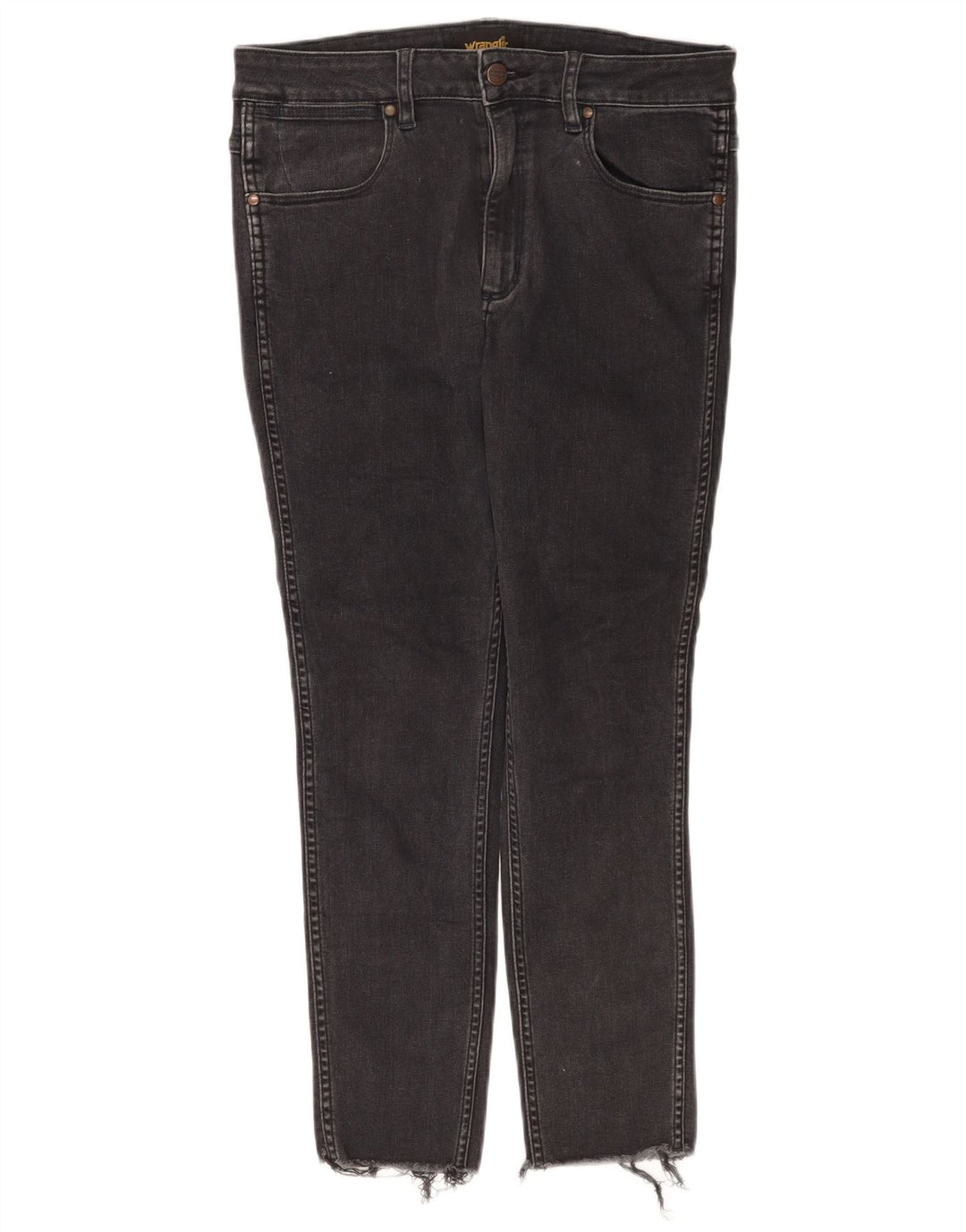 Wrangler Jean court femme W32 L25 coton noir