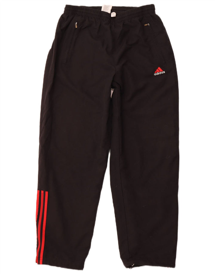 ADIDAS Pantalon de survêtement pour homme UK 42/44 Large Noir Polyester
