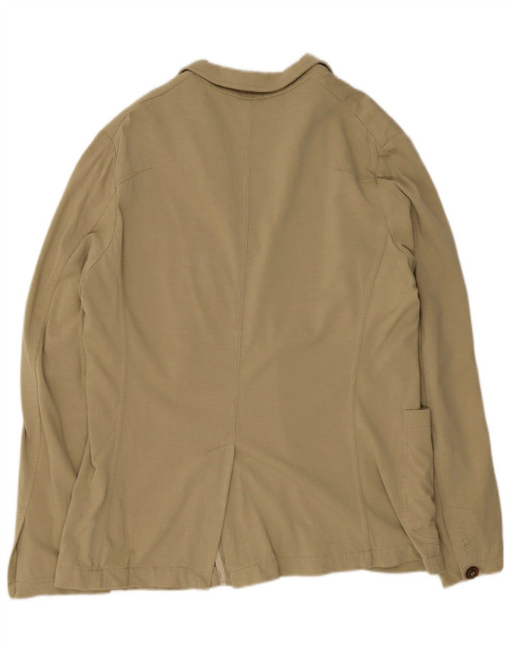 SIVIGLIA Veste Blazer 3 Boutons Homme IT 48 Vert Moyen Coton