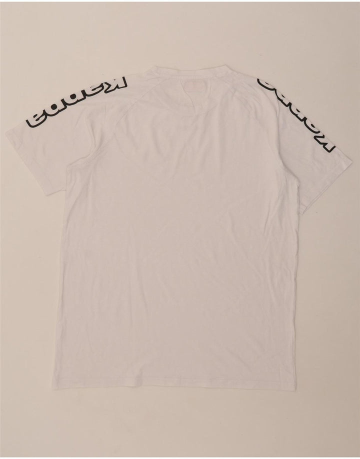 Kappa T-Shirt Graphique Homme Top 2XL Blanc