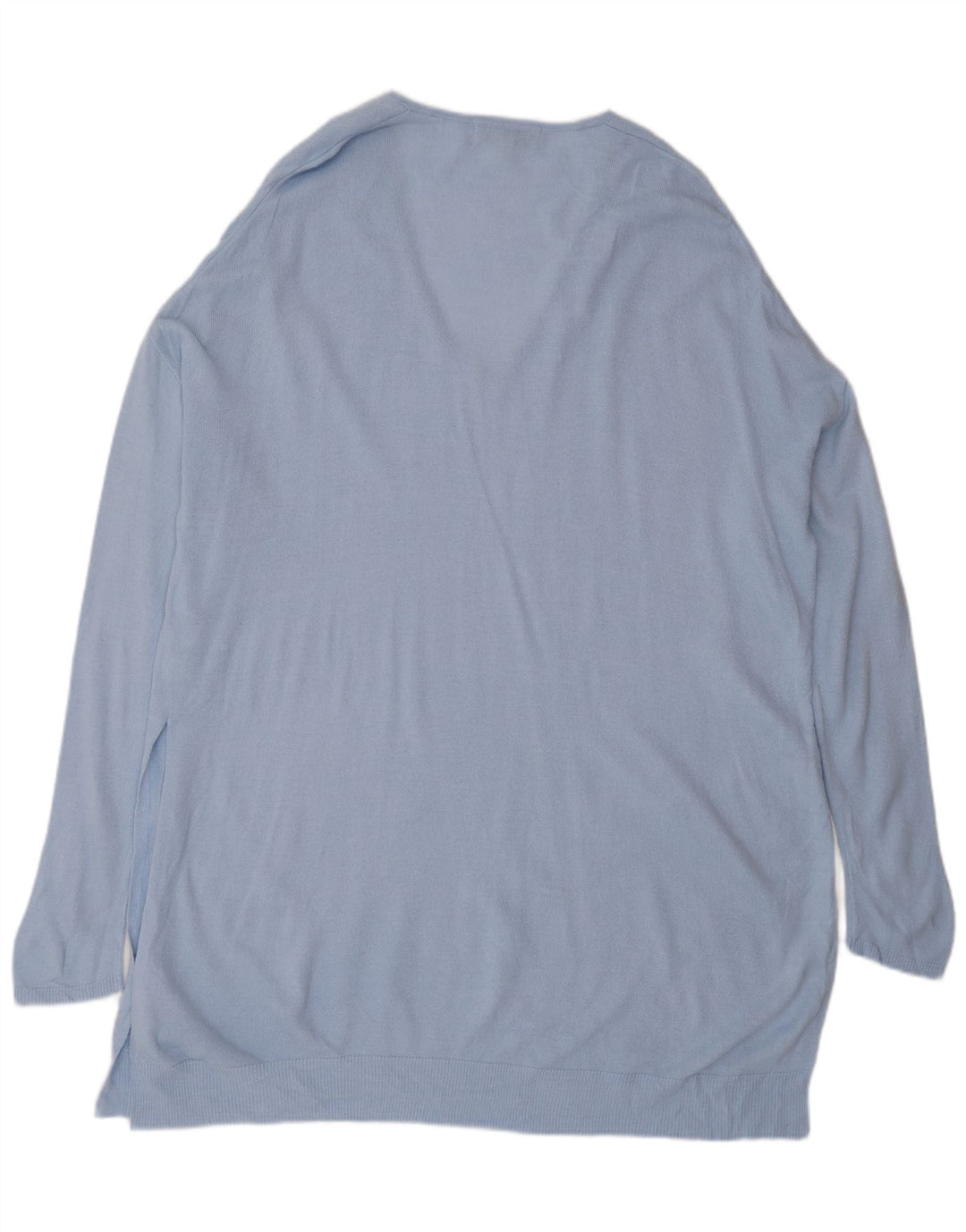 Marks & Spencer Robe pull surdimensionnée pour femme UK 16 Large Bleu Acrylique
