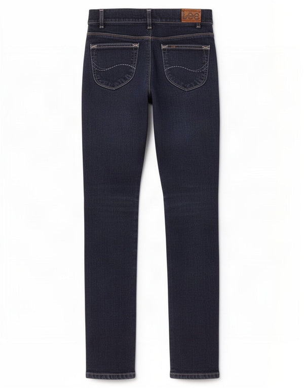 Lee Girls Lilly Skinny Jeans 12-13 ans Bleu Marine Coton