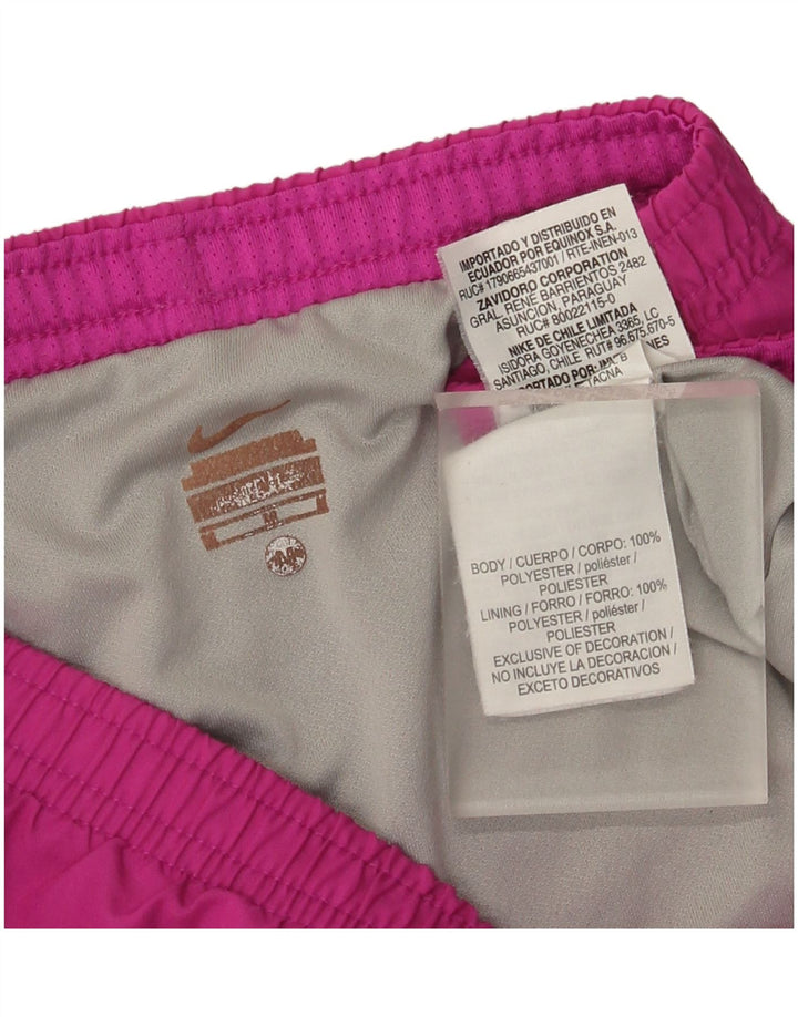 Nike Short de sport pour femme UK 12 Violet moyen Polyester