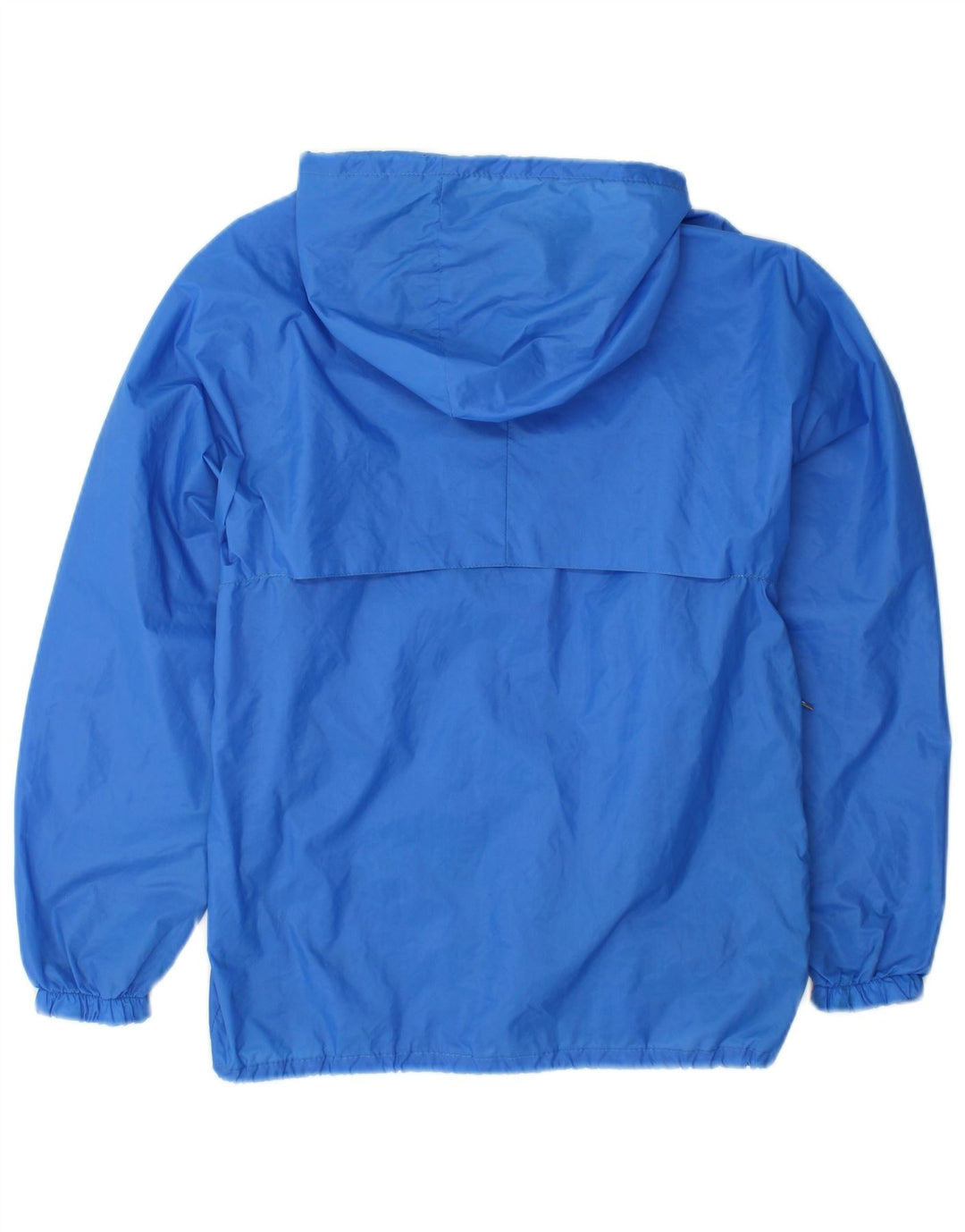 K-WAY Veste de pluie à capuche pour femme UK 14 Bleu moyen Polyamide