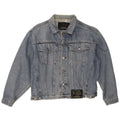 Outsider Veste en jean pour homme UK 40 Large Bleu Coton