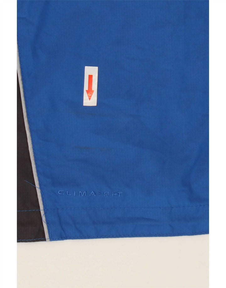 Veste de pluie Nike Clima-fit pour femme UK 10/12 Bleu moyen Colourblock