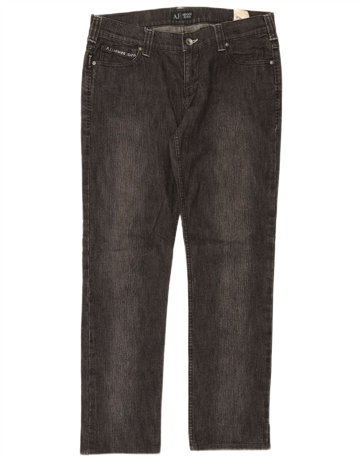 Armani Femme Jean Droit W29 L28 Gris