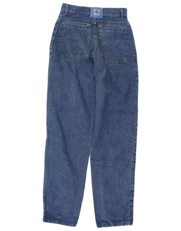 Mash Jean fuselé taille haute pour femme IT 42 Medium W23 L31 Bleu Coton