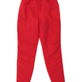 Ellesse Pantalon coupe-vent étrier pour femme US 6 Medium Red Nylon