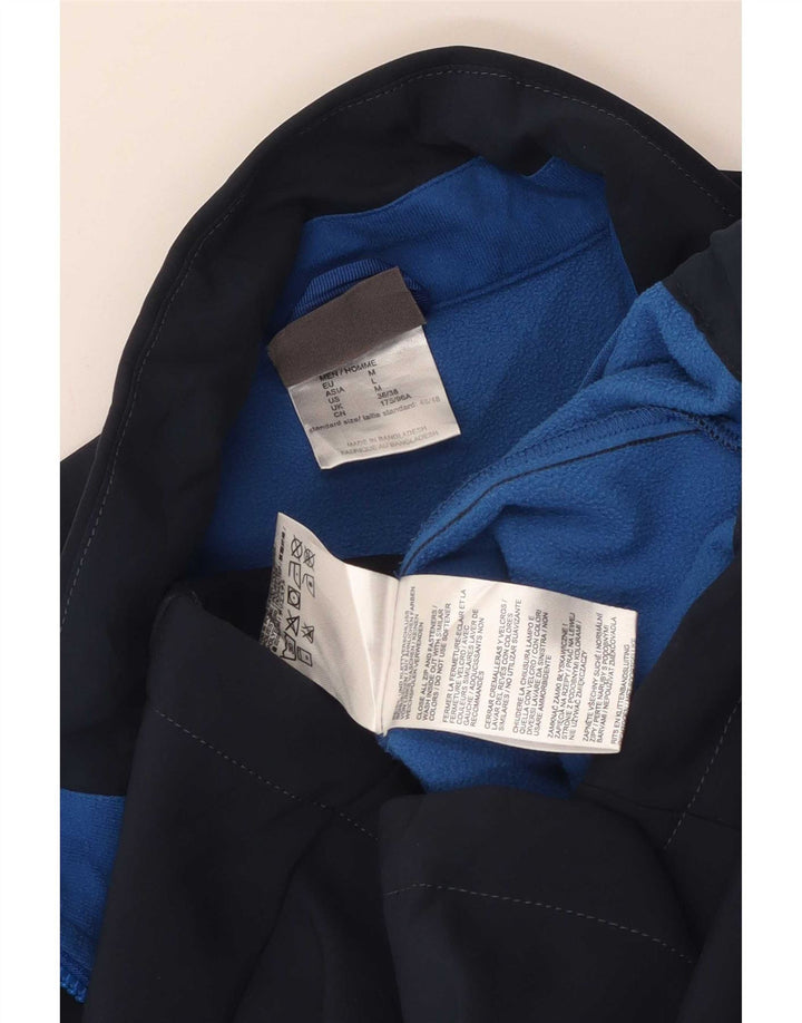 Jack Wolfskin Veste de survêtement pour homme UK 36/38 Bleu marine moyen Polyester
