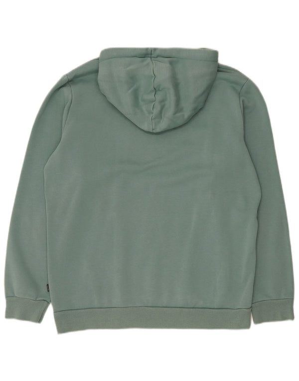 Puma Sweat à Capuche Homme Vert Moyen Coton